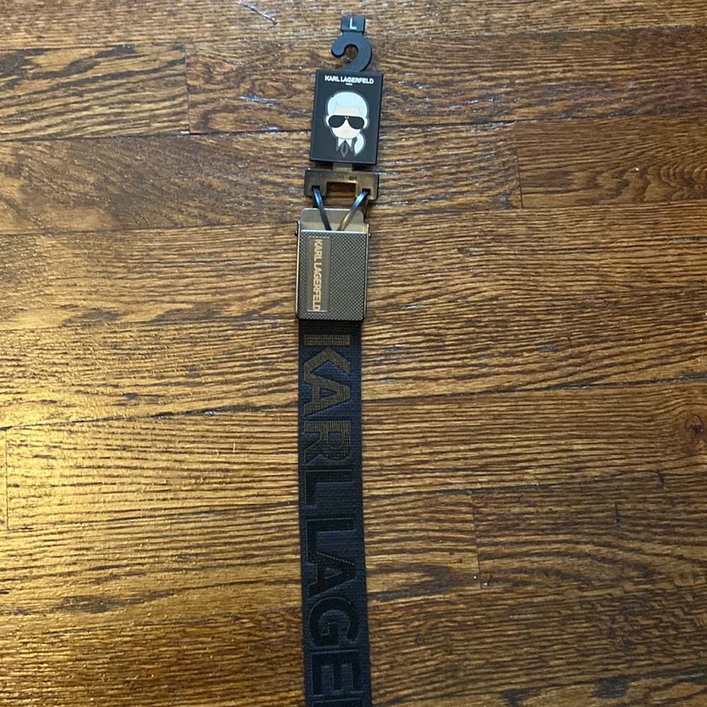 Karl Lagerfeld Logo belt